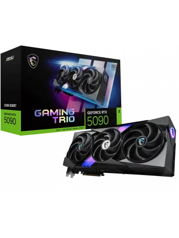 MSI GEFORCE RTX 5090 32G GAMING TRIO OC GDRR7 256 B DX12 PCIE 5.0 X16 (3XDP 1XHDMI)