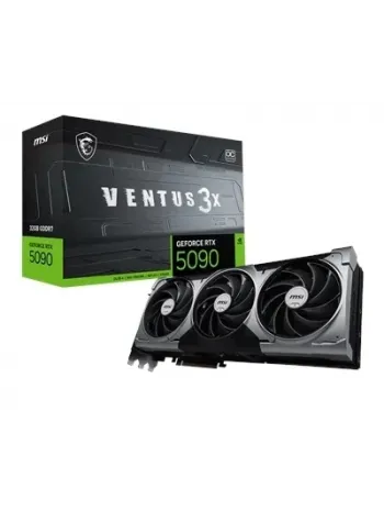 MSI GEFORCE RTX 5090 32G VENTUS 3X OC GDRR7 512B DX12 PCIE 5.0 X16 (3XDP 1XHDMI)