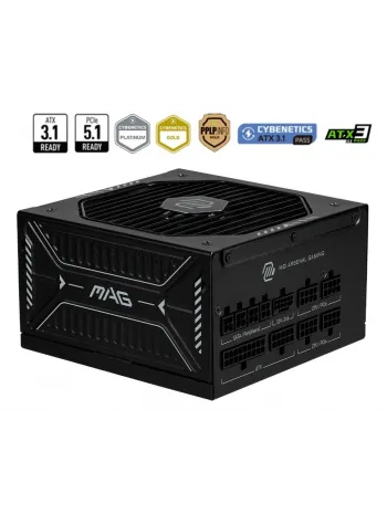 MSI MAG A850GLS PCIE5 850W 80+ GOLD FULL MODÜLER