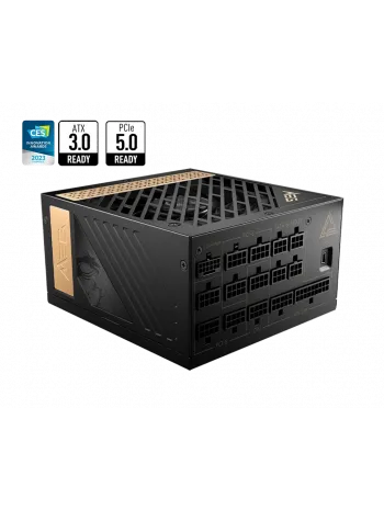 MSI MEG AI1300P PCIE5 1300W 80+ PLATINUM PSU