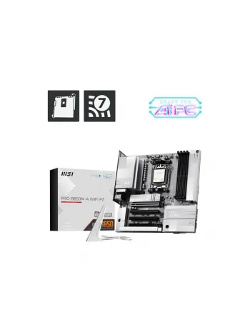 MSI PRO B850M-A WIFI PZ DDR5 ANAKART 8200MHz(OC)