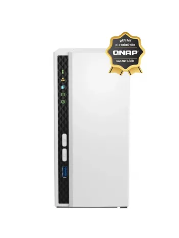 QNAP TS-233 2 YUVALI 2GB DEPOLAMA ÜNİTESİ (Resmi Distribütör Garantili)