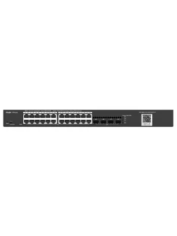 RUİJİE-REYEE RG-NBS3100-24GT4SFP-P 24XGE-4XGE/SFP YÖNETİLEBİLİR 370W POE SWİTCH