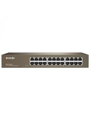 TENDA TEG1024D 24PORT 10/100/1000 YÖNETİLEMEZ SWITCH