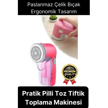 Pratik Taşınabilir Pilli Kıyafet Halı Tüy Toz Tiftik Toplama ve Temizleme Makinesi