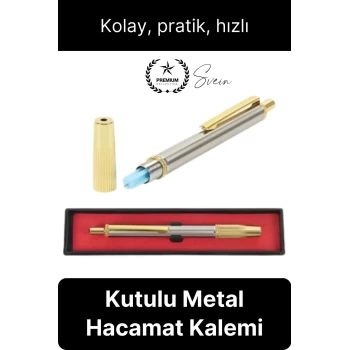 Profesyonel Tekli Otomatik Hızlı Seri Hacamat Kalemi Ağrı Azaltıcı Set Akupuntur Çizgi İğnesi