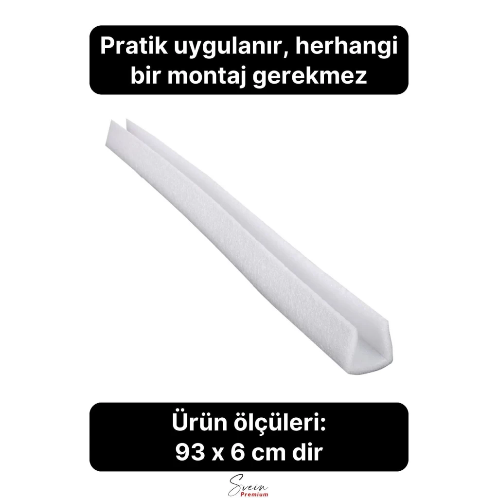 Kapı Altı Rüzgar Önleyici Isı Yalıtım Süngeri Soğuk Kesici Böcek Ve Toz Önleyici Eşik Için Strafor