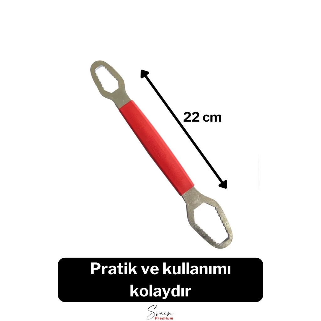 Çoklu Tamir Akıllı Montaj Anahtar Sertleştirilmiş Nano İngiliz Çelik Ergonomik Saplı Güçlü M8 - M22