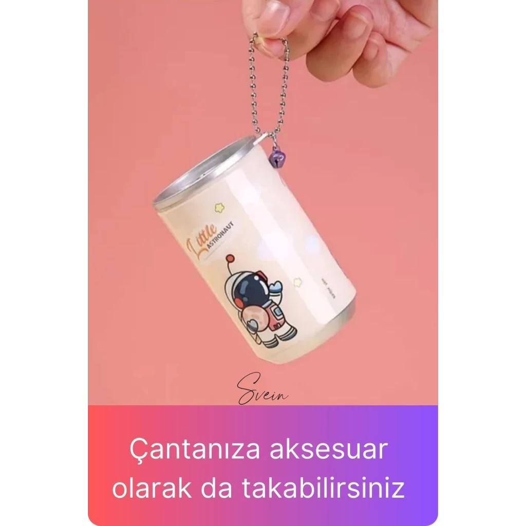 10lu Fenomen Sevimli Teneke Kutu Görünümlü Islak Mendil Saklama Kutusu Kabı Anahtarlık Çanta Süsü