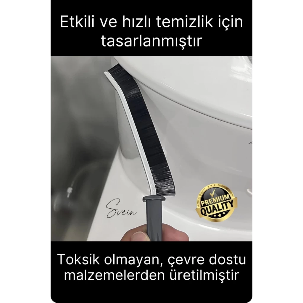 1 Adet Çok Amaçlı Multi İnce Temizlik Fırçası Derz Arası Banyo Mutfak Lavabo Detay Temizleme Aracı