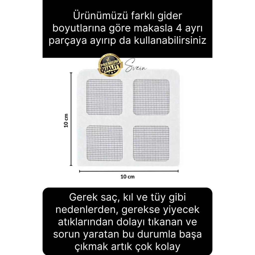 5 Adet Kullan At Yapışkanlı Banyo Duş Gider Süzgeci Saç Küvet Drenajı Tahliye Kapağı Tıkanıklık