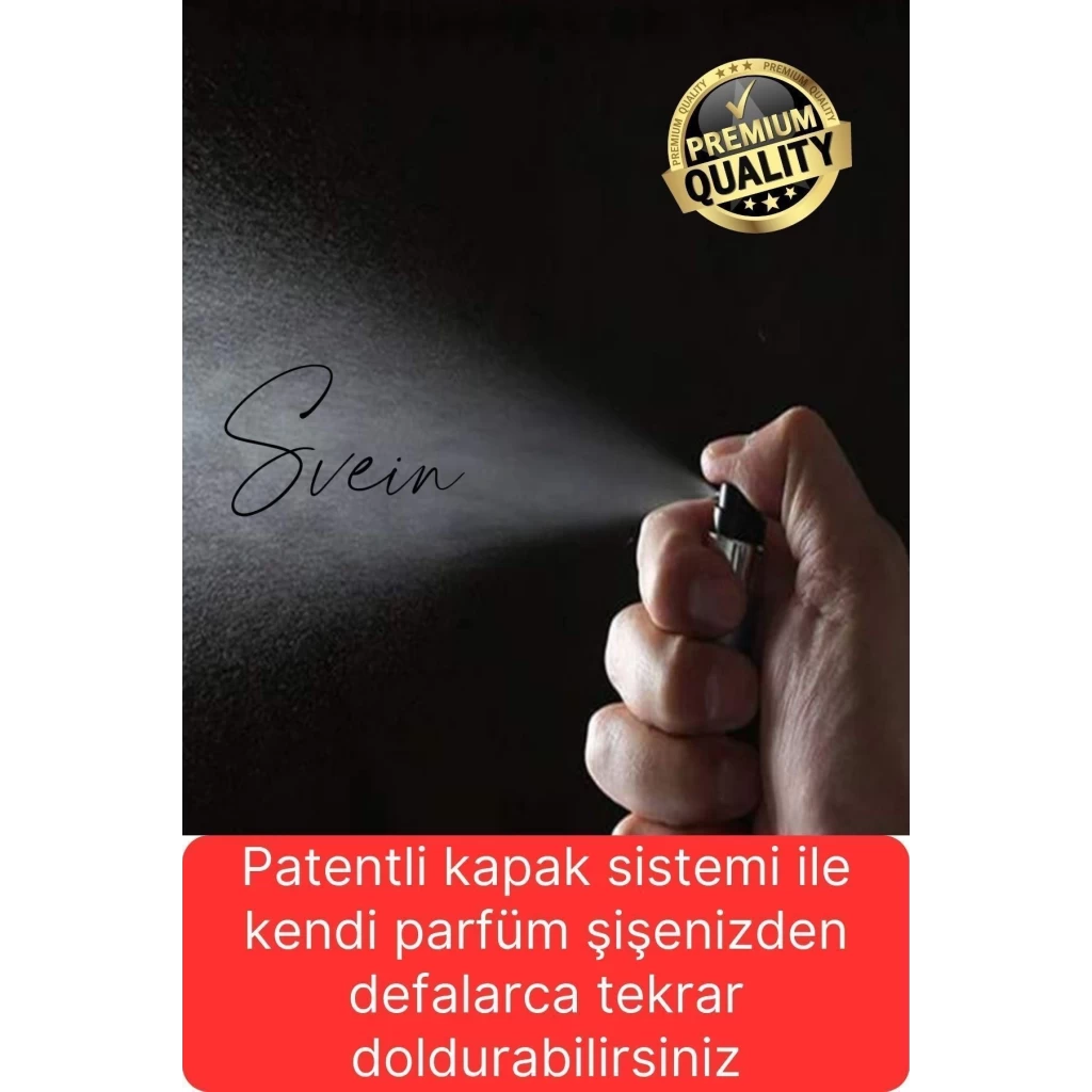 3 Adet Doldurulabilir Mini Cep Parfüm Şişesi Seyahat Yolculuk Sprey Kolonya Koku İçin Taşınabilir