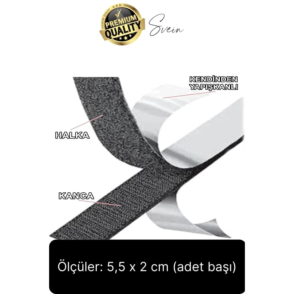 Premium Çivisiz Resim Çerçeve İz Bırakmaz Sökülebilen Tablo Asma Bandı 24lü Set Cırt Bant Yapışkan