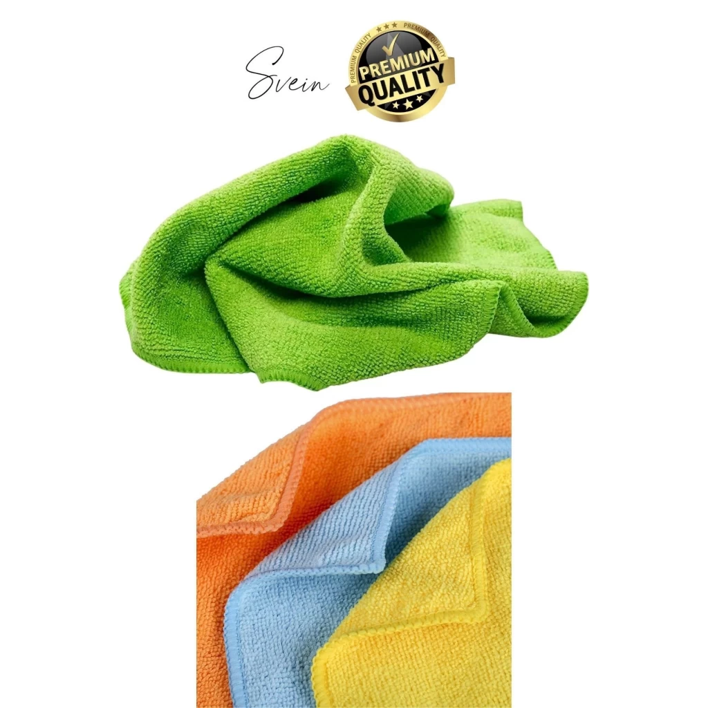 4lü Çok Amaçlı Kaliteli Mikrofiber Süper Emici Silme Kurulama Toz Bezi Cam Mutfak Temizlik Renkli
