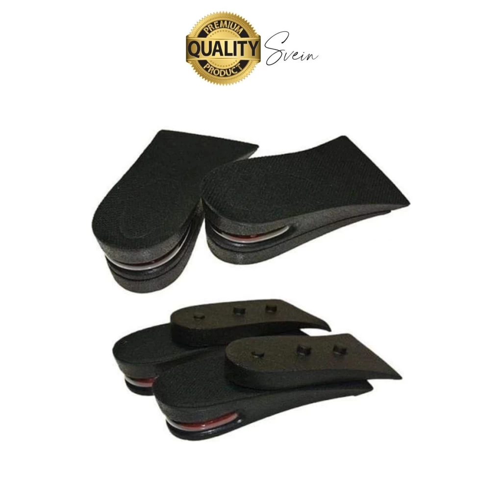 Özel Üretim 5 cm Boy Uzatan Unisex Görünmeyen Gizli Topuk Yükseltici Hava Yastıklı Destekli Tabanlık