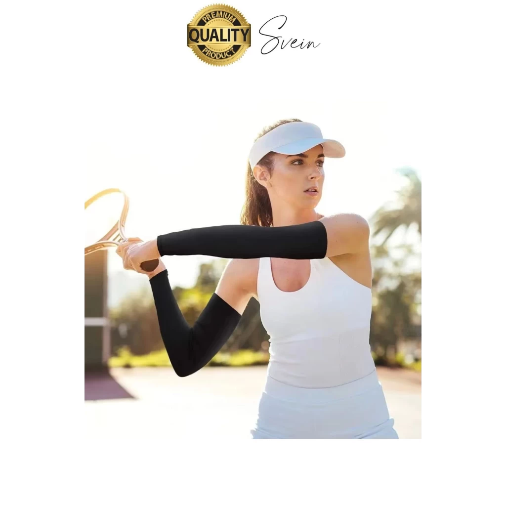 Spor Esnek Uzun Kol Anti UV Güneş Koruyucu Kol Kılıfı Bisiklet Motosiklet Koşu Kolluk Tesettür