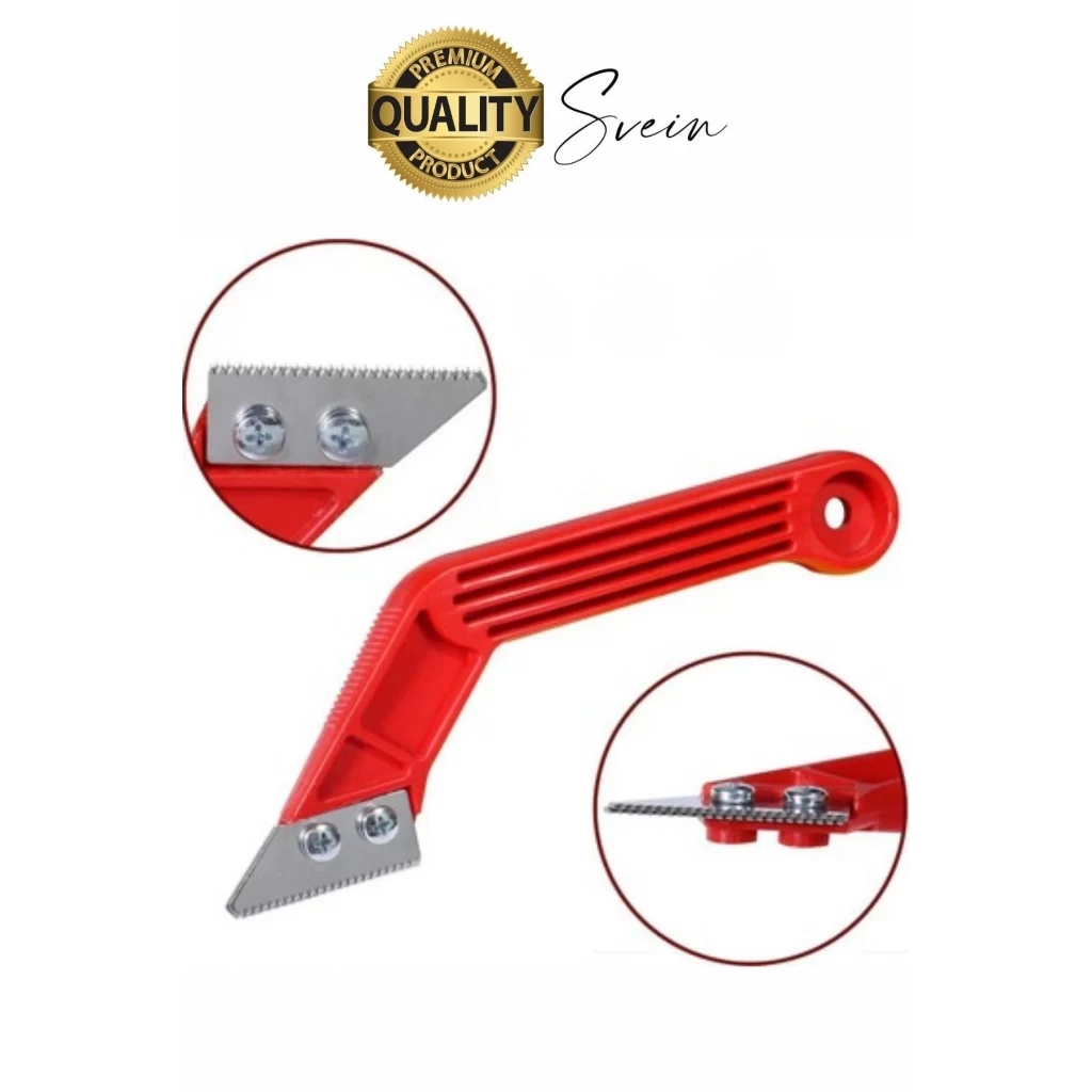 Kolay Kullanım Metal Derz Kazıma Aparatı Çift Bıçaklı Sert Zeminler İçin Beyazlatma Etkili Pratik
