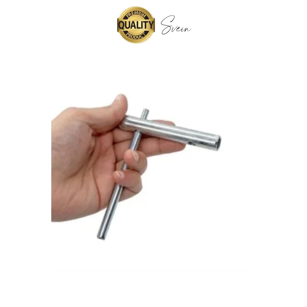 6 Parça Kovan Tipi Lokma Anahtarı Buji Boru Seti Civata Çinko Kaplı Lavabo Montaj 8-17 mm Arası