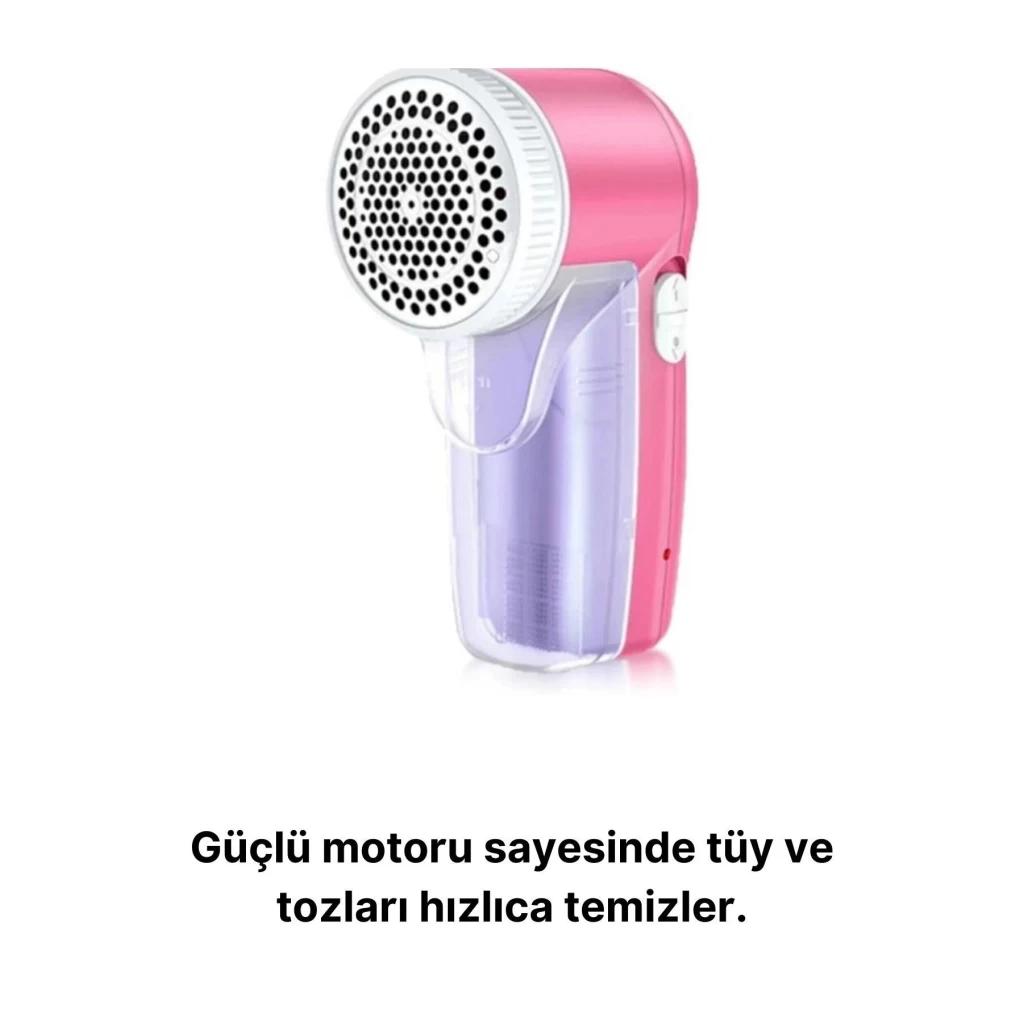 Pratik Taşınabilir Pilli Kıyafet Halı Tüy Toz Tiftik Toplama ve Temizleme Makinesi