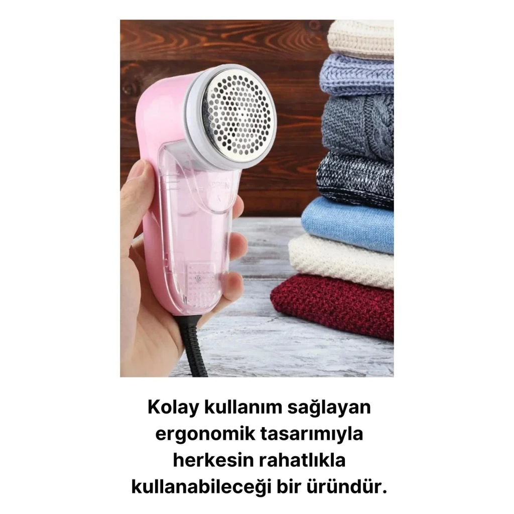 Pratik Taşınabilir Pilli Kıyafet Halı Tüy Toz Tiftik Toplama ve Temizleme Makinesi