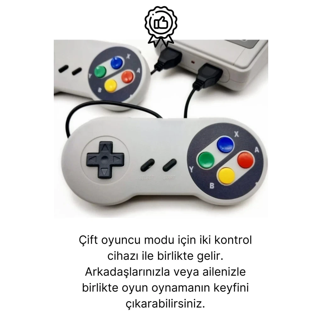 Premium HD Klasik 8 Bit 620 Oyunlu Televizyon Çift 2 Kontrol Kollu Nostalji Super Mini Retro Atari