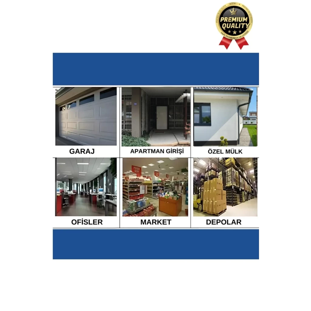 Deluxe 5 Metre Harekete Duyarlı Pilli Yanıp Sönen Kırmızı Işıklı Caydırıcı Dome Güvenlik Kamerası
