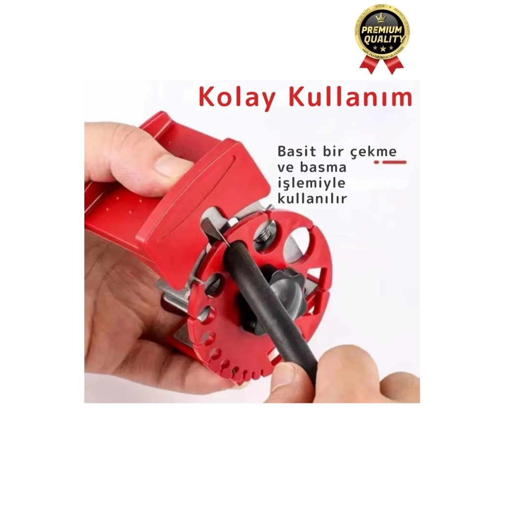 Çok Fonksiyonlu Seri Hızlı El Sıyırıcı Kompakt Ayarlanabilir Pratik Cep Formatında Kablo Tel Soyucu