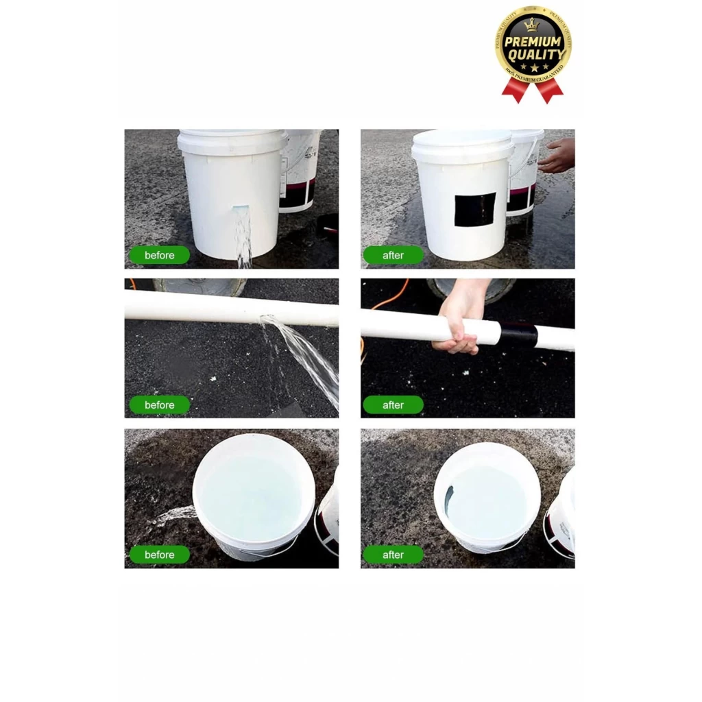 Premium Dayanıklı Süper Güçlü Su Geçirmez Sızdırmaz Yeşil Tamir ve İzolasyon Bandı 48mm x 10m-2 Adet