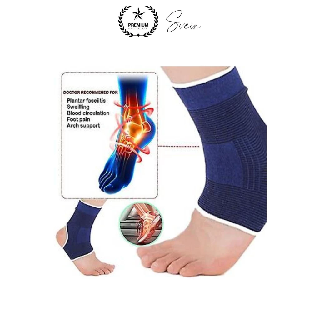 Yüksek Kalite Elastik Ayak Bilek Koruyucu Destek Bandajı Bandı Spor Sıkıştırma Sağ Sol Çift