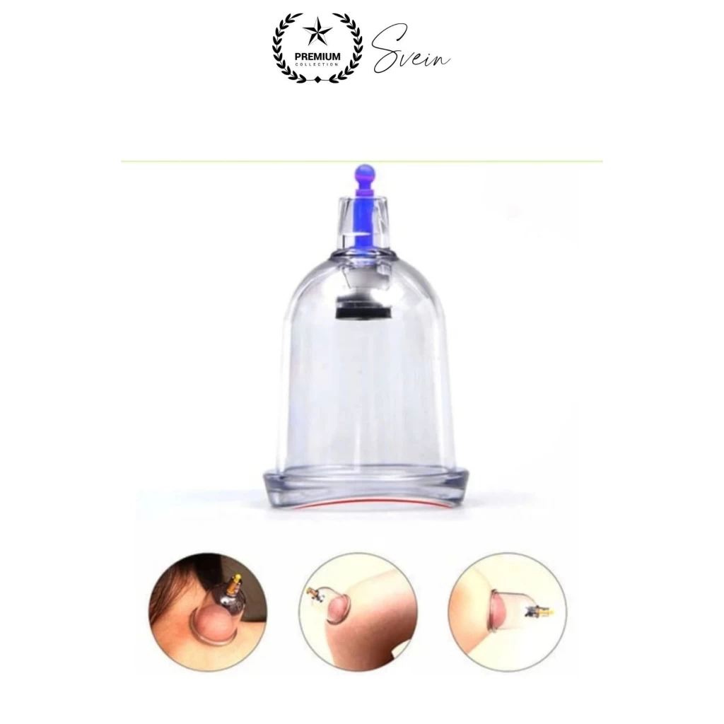 6lı Kupa Çekme Seti Vakumlu Masaj Aleti Hacamat Pompalı Selülit Çatlak Giderici Dayanıklı