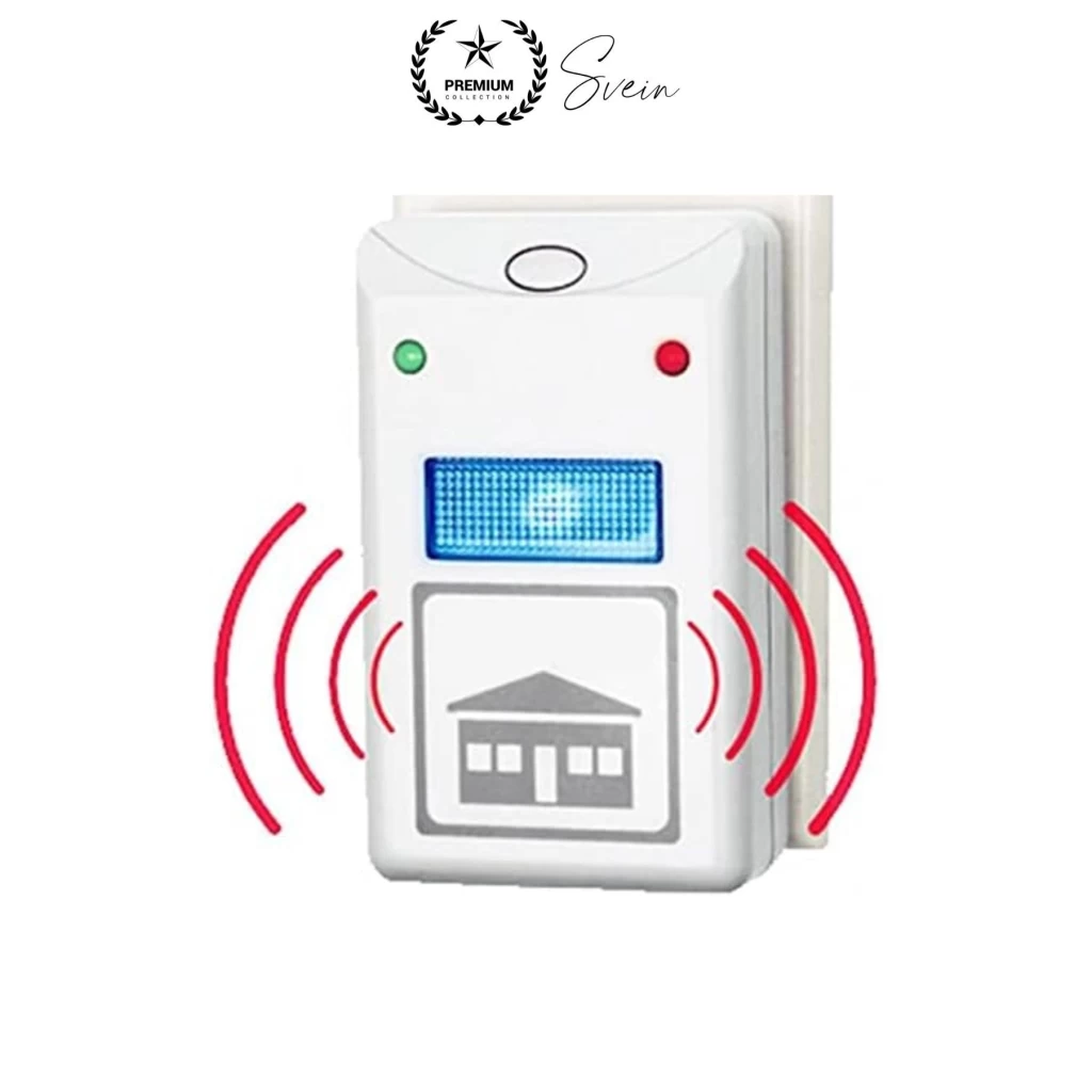 Elektronik Fare ve Haşere Kovucu Uzaklaştırıcı Böcek Ultrasonik Sinek Örümcek Karınca Savar
