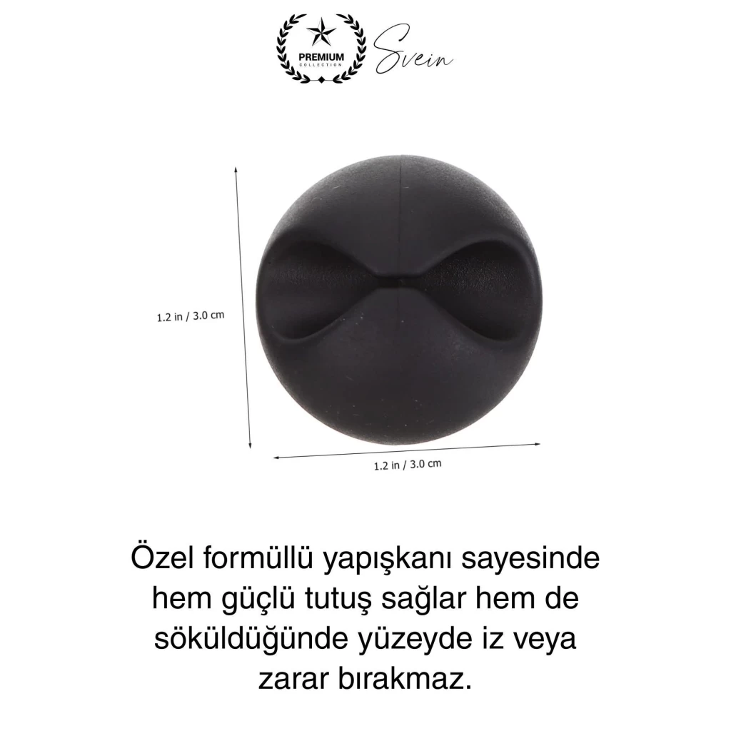 10lu İz Bırakmaz Siyah Beyaz Kablo Sabitleme Klipsi Çalışma Masası Düzenleyici Ev Oda Ofis Pratik