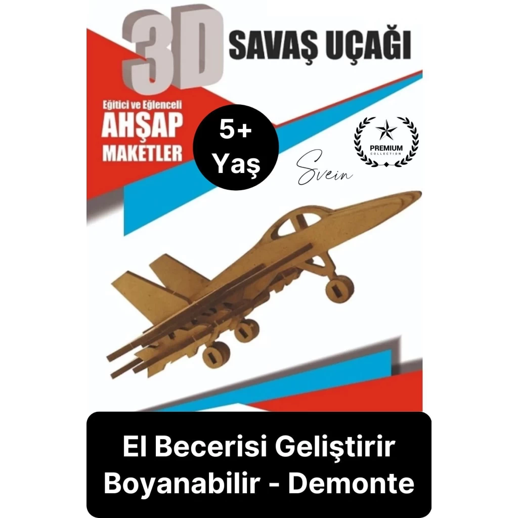 Özel Üretim 3 Boyutlu Minyatür Ham Ahşap Maket Boyanabilir Eğitici Öğretici Motor Beceri Hobi Oyun