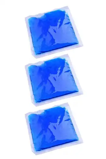 3lü Küçük Boy Sıcak Soğuk Kompres Buz Jel Yeniden Kullanılabilir