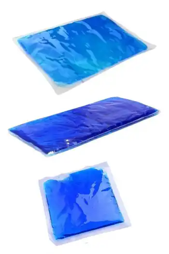 3lü Küçük Orta Büyük Boy Sıcak Soğuk Kompres Buz Jel Yeniden Kullanılabilir El Ayak Termojel