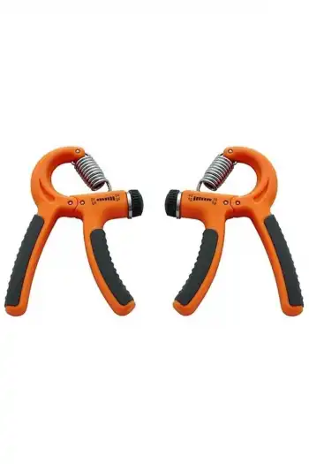 2li Ayarlanabilir El Yayı Kol Bilek Kası Parmak Güçlendirme Egzersiz Spor Aleti Direnç Yayı 5-60 Kg