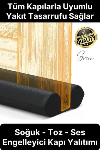 Pratik Yakıt Tasarrufu Kapı Altı Isı Yalıtım Çift Taraflı Rüzgar Toz Soğuk Önleyici Süngeri Stoper