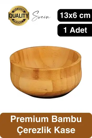 Özel Üretim Doğal Bambu Yuvarlak Çerezlik Kasesi Tabağı Lokumluk Sunumluk Masa Zeytinlik Kahvaltılık