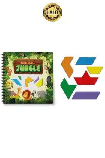 Jungle Eşleştirme Dikkat Oyunu El Beceri Temel Motor Gelişim Öğretici Eğitici Kutulu Zeka Oyunu