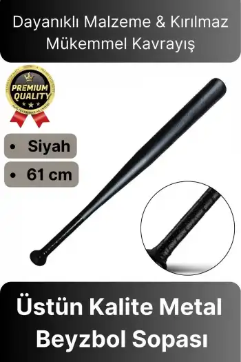 Üstün Kalite Modern Dayanıklı Malzeme Kırılmaz Mükemmel Kavrayış Metal Baseboll Beyzbol Sopası 61 Cm