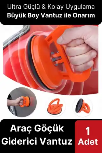 Çok Amaçlı Pratik Otomobil Araba Araç Kaporta Göçük Ezik Giderici Onarım Vakum Vantuz Büyük Boy