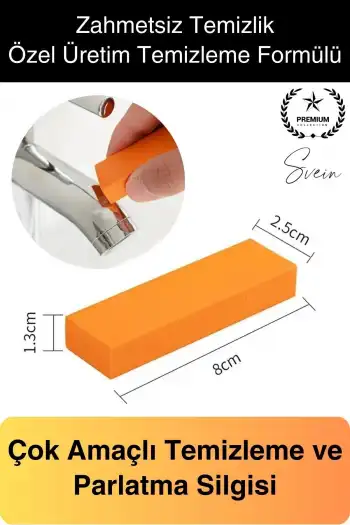 Çok Amaçlı Parlatma Silgisi Mutfak Banyo Çelik Çizik Pas Kireç Kir Temizlik Tencere Musluk