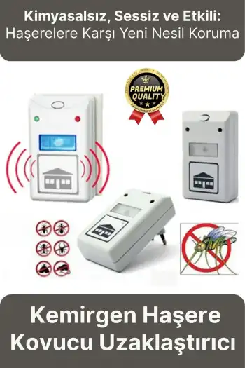 Yeni Böcek Savar Kimyasal İçermeyen 220V Elektronik Kemirgen Fare Haşere Sinek Kovucu Uzaklaştırıcı
