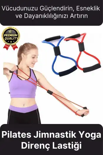 Özel Üretim Spor Aleti Kas Açma Germe Dayanıklı Pilates Jimnastik Yoga Egzersiz Direnç Lastiği