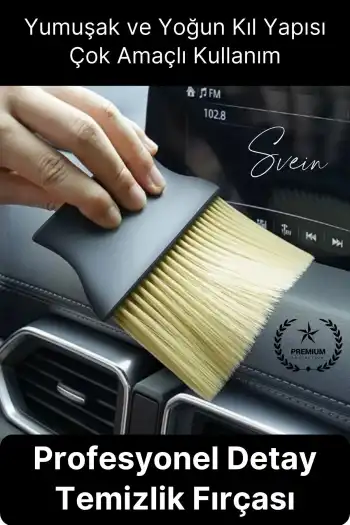 #OtoTemizlik Araba Detay Temizlik Fırçası Yumuşak Kıllı Hassas İnce Yüzey Detay Toz Araç İç Bakım