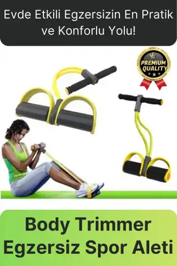 #Trimmer Karın Kol Kalça Tüm Vücut Şekillendirme Fitness Trimmer Egzersiz Spor Aleti Direnç Yayı
