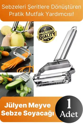 #Soyacak Çok Amaçlı Pratik Doğrama Mutfak Kullanımı Paslanmaz Çelik Jülyen Sebze Ve Meyve Soyacağı