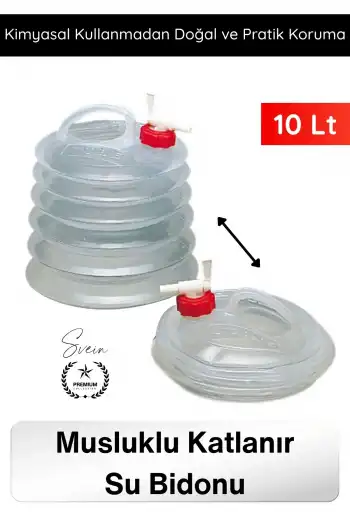 #Bidon Kamp Karavan Piknik Dağcılık Katlanır Su Bidonu 10 Litre Musluklu Akordiyon Su Deposu BPA Free Taşınabilir Su Tankı Araç Bagajı Outdoor Acil Durum Kamping Su Saklama Taşıma Bidonu