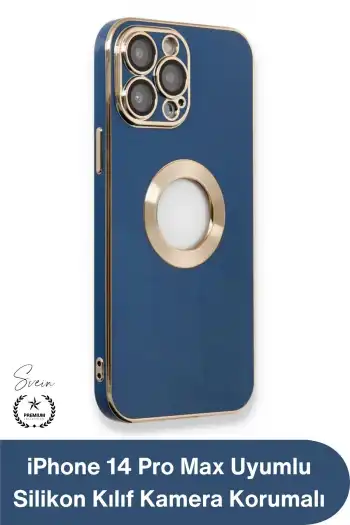 #Kılıf iPhone 14 Pro Max Uyumlu Silikon Kılıf Darbe Korumalı Kamera Lens Çerçeveli Esnek Yumuşak Dokulu Kaymaz Yüzeyli Çizilmeye Dayanıklı İnce Tasarım Koruyucu Telefon Kapak