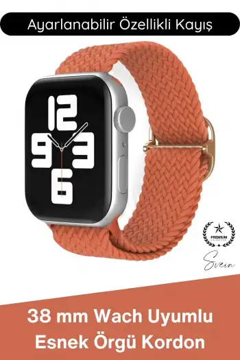 #Kordon Apple Watch Uyumlu Örgü Akıllı Saat Kordonu Ayarlanabilir Esnek Nefes Alabilir Yumuşak Dokulu Spor Günlük Kullanım Elastik Kayış Hafif Dayanıklı Modern Bileklik Aksesuarı